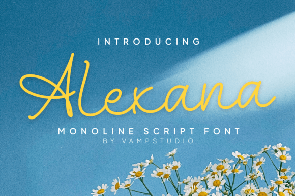 Alexana Font for Creative Designers