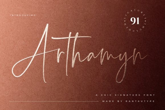 Arthamyn: A Font for Elegant Branding