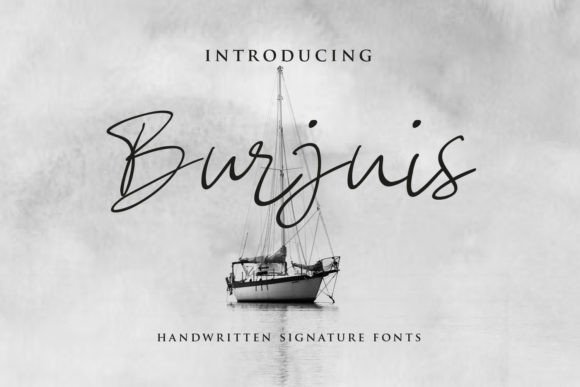 Burjuis: A Modern Handwritten Script Font