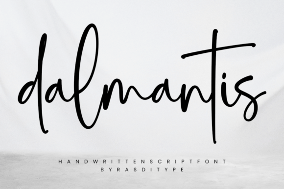Dalmantis: A Script Font for Elegant Design