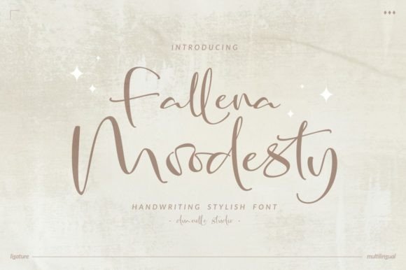 Fallena Moodesty Font