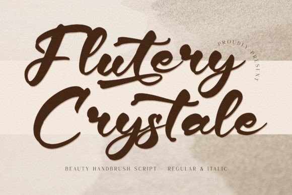 Flutery Crystale Font Review