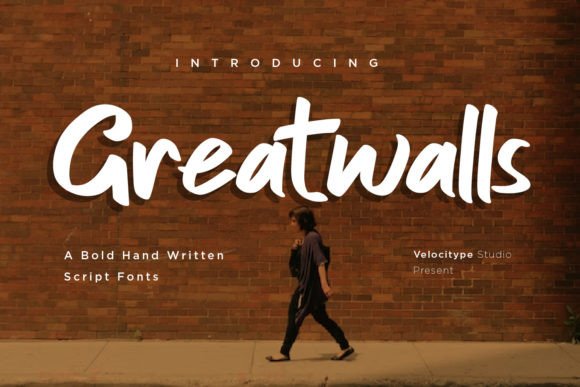 Greatwalls Font: Bold & Elegant Script