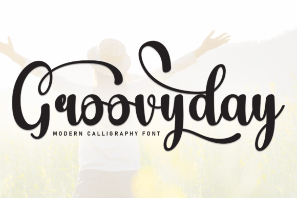 Groovyday Font: Elegant Script for Digital Design