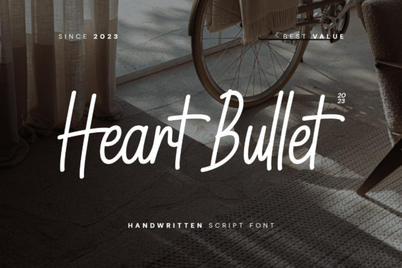 Heart Bullet Font for Web Design