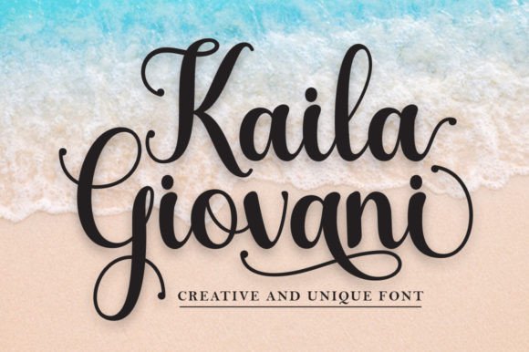 Kaila Giovani Font Review