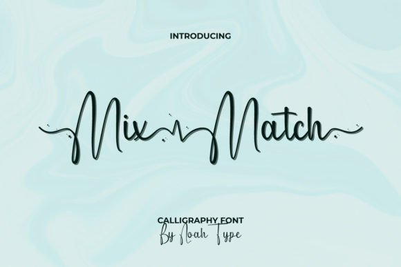 Mix Match Font for Creative Projects