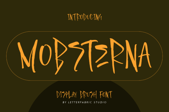 Mobsterna Font for Creative Projects