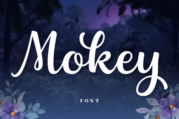 Mokey Font: Playful Script for Creative Projects