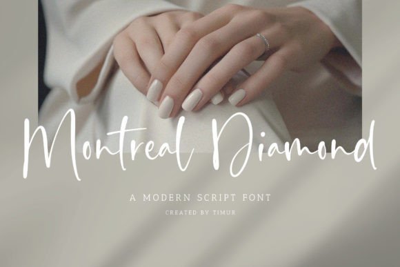 Montreal Diamond Font for Creative Campaigns