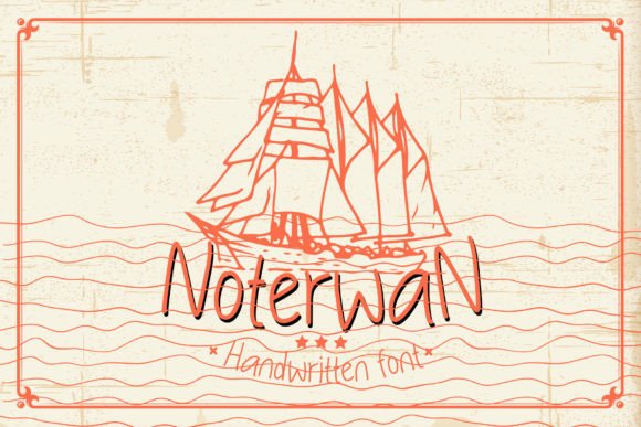 Noterwan Font for Creative Makers