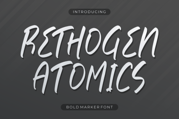 Rethogen Atomics Font Review