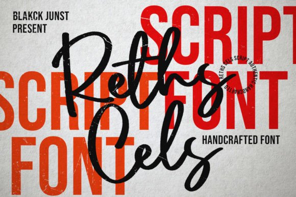 Reths Cels: Elegant Script Font