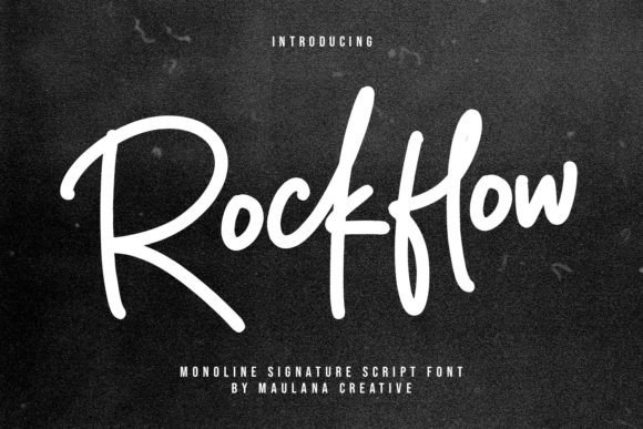 Rockflow Font for Creative Design