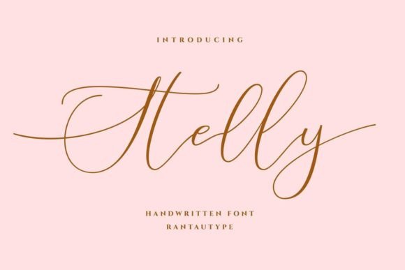 Stelly: A Stylish Script Font