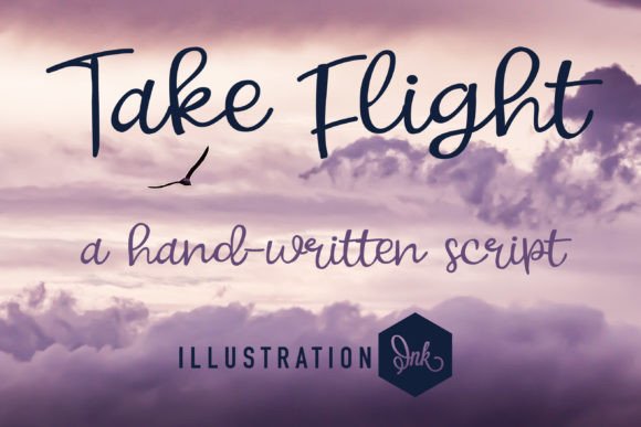 Take Flight Font for Business