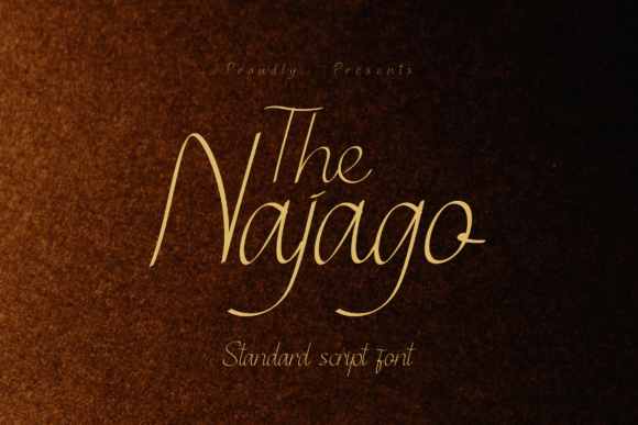 The Najago Font: Elegant Script for Creative Makers