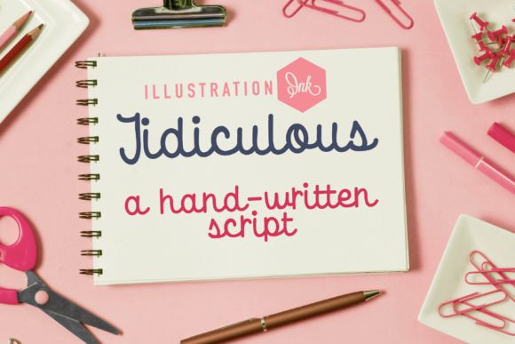 Tidiculous Font for Web Design